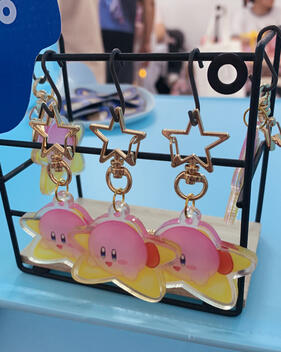 Chaveiros de Acrílico Kirby Chaveiros de Acrílico Kirby